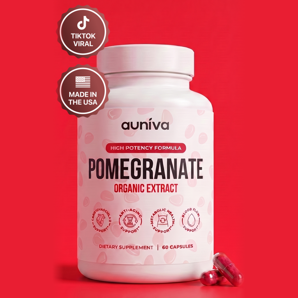 Auniva Organic Pomegranate Extract Capsules